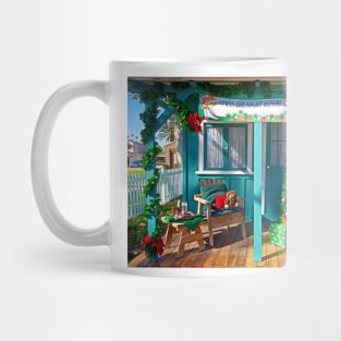 Seal Beach Christmas House Mug